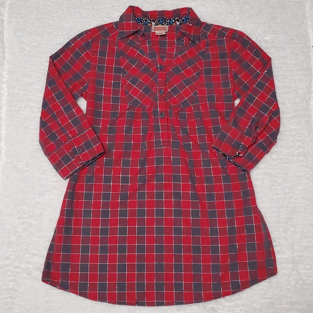 Tie Back Baby Doll Shirt